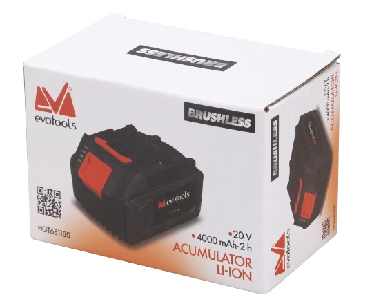Acumulator Li-lon Epto Brushless, 20V, 2Ah, EvoTools