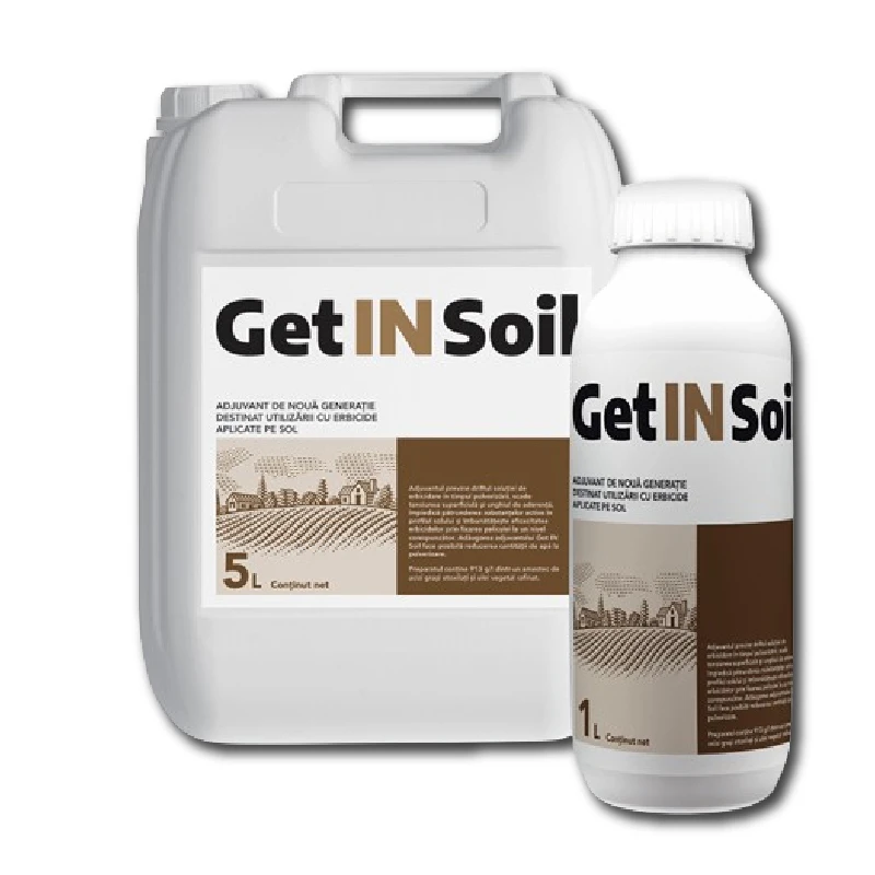 Adjuvant pentru erbicide GetINSoil - 5 Litri, Toate culturile, Surfactrant
