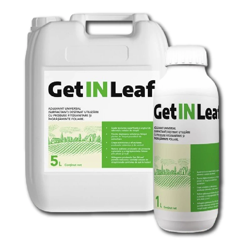 Adjuvant universal GetINLeaf - 5 Litri, Toate culturile, Surfactrant