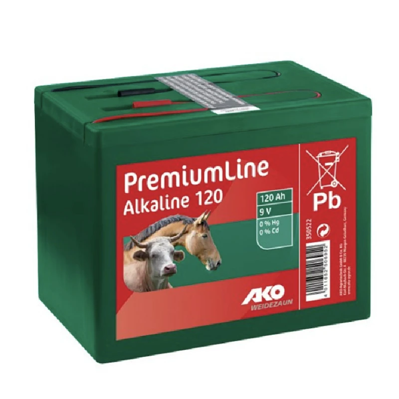 Baterie uscata alcalina Fermag - 9V/120Ah