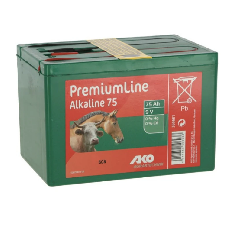 Baterie uscata alcalina, Fermag - 9V/75Ah