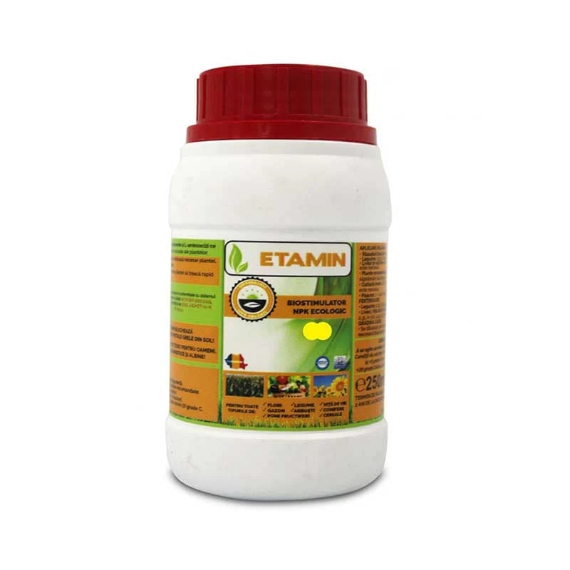 Biostimulator ecologic Etamin - 250ml, Ecologic, Complex de elemente