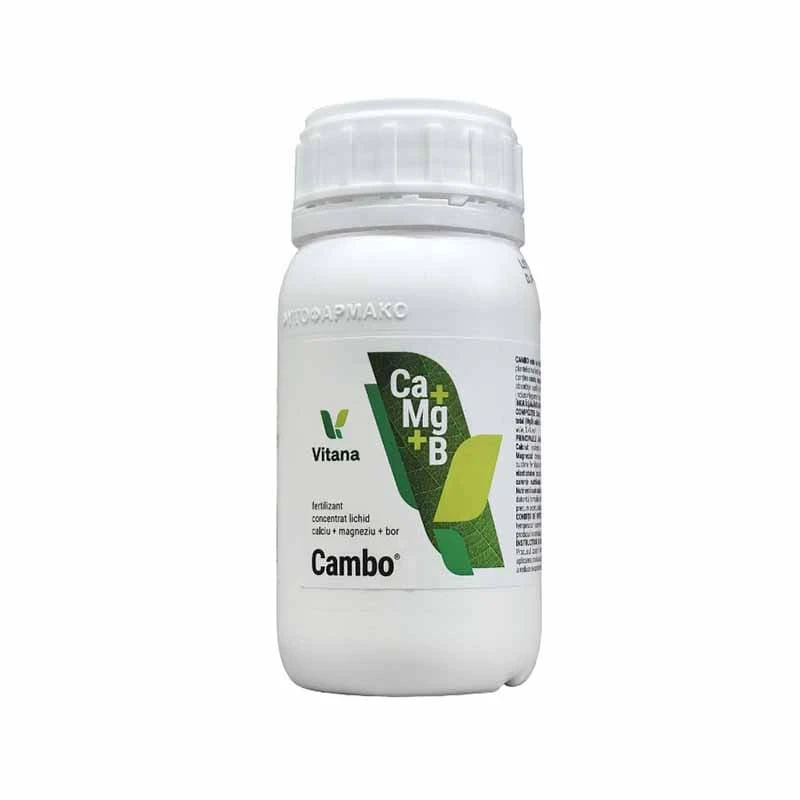 Inngrasamant foliar CAMBO - 250ml, Ca, Mg, B, Concentrat, Vitana