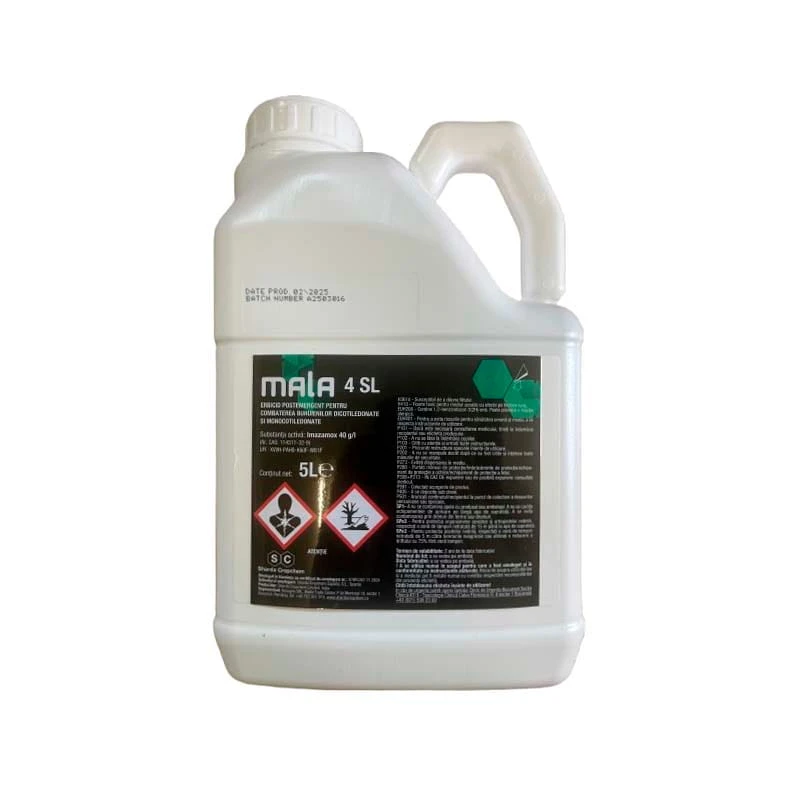 Erbicid MALA 4 SL - 5 Litri, Imazamox, Floarea soarelui, Tip Pulsar