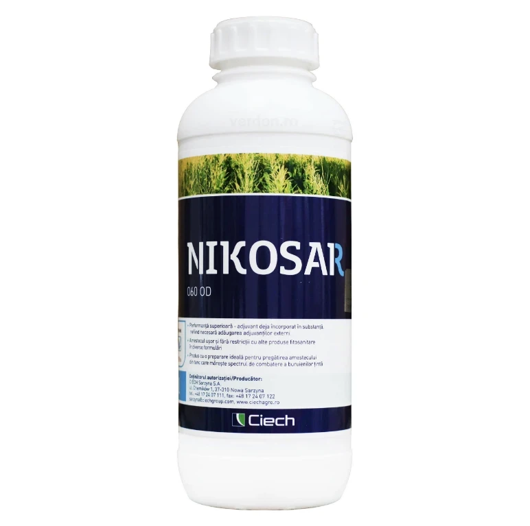 Erbicid Porumb NIKOSAR 060 OD - 500ml, Nicosulfuron 60 g/l, Porumb
