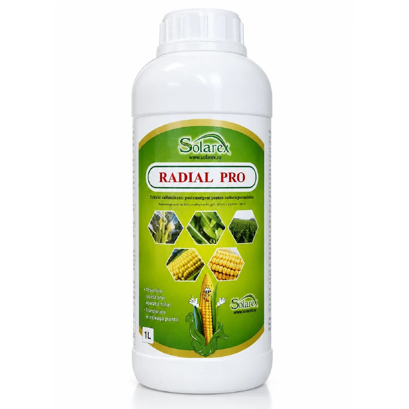 Erbicid RADIAL PRO - 1 Litru, Solarex, Nicosulfuron 40g/l, Porumb