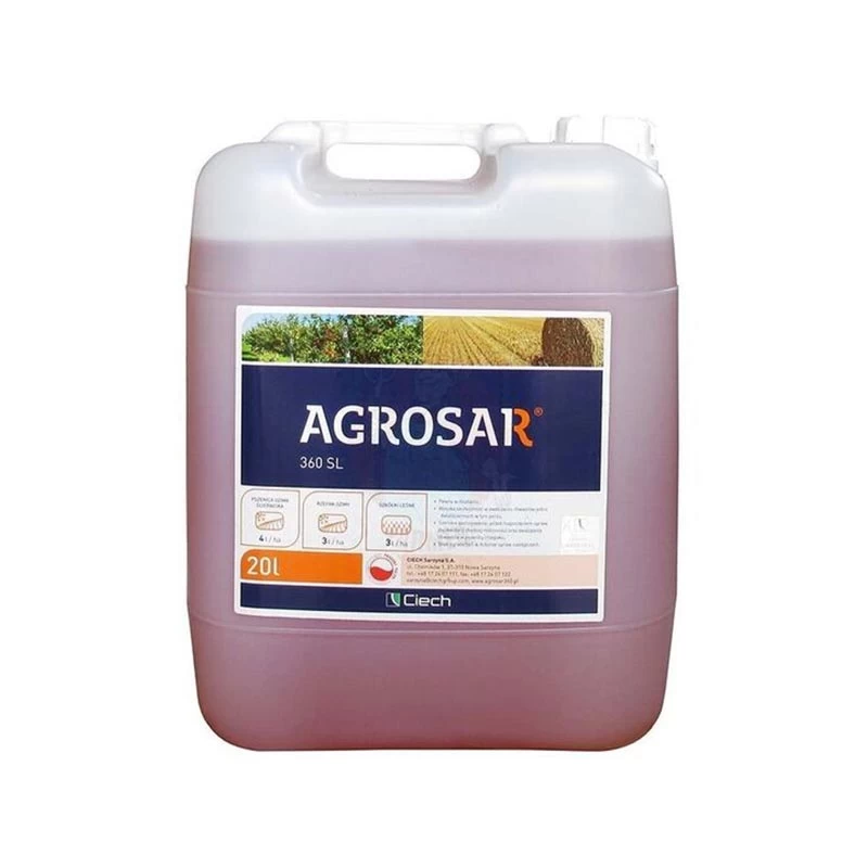 Erbicid total Agrosar 360 SL - 20 Litri, Glifosat 360g