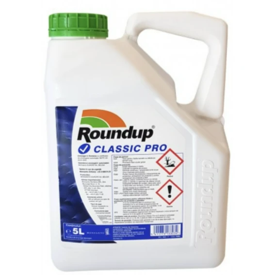 Erbicid Total ROUNDUP CLASSIC PRO - 5 Litri, Monsanto, Sistemic