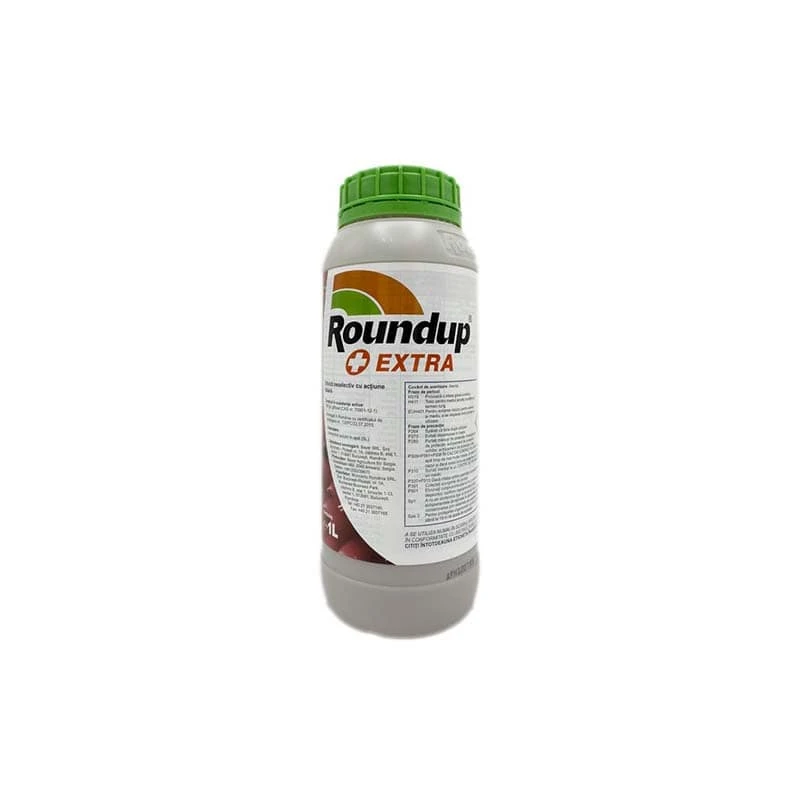 Erbicid total Roundup Extra - 1 Litru, Glifosat 360g, Profesional