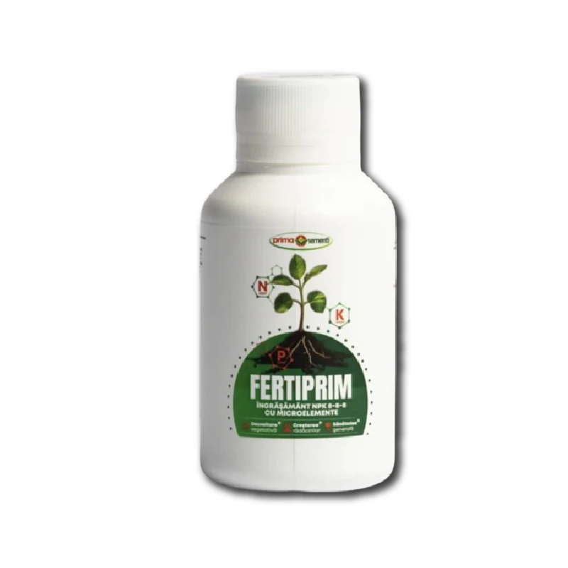 Fertiprim - ingrasamant NPK 8-8-8 cu microelemente - 100 ml