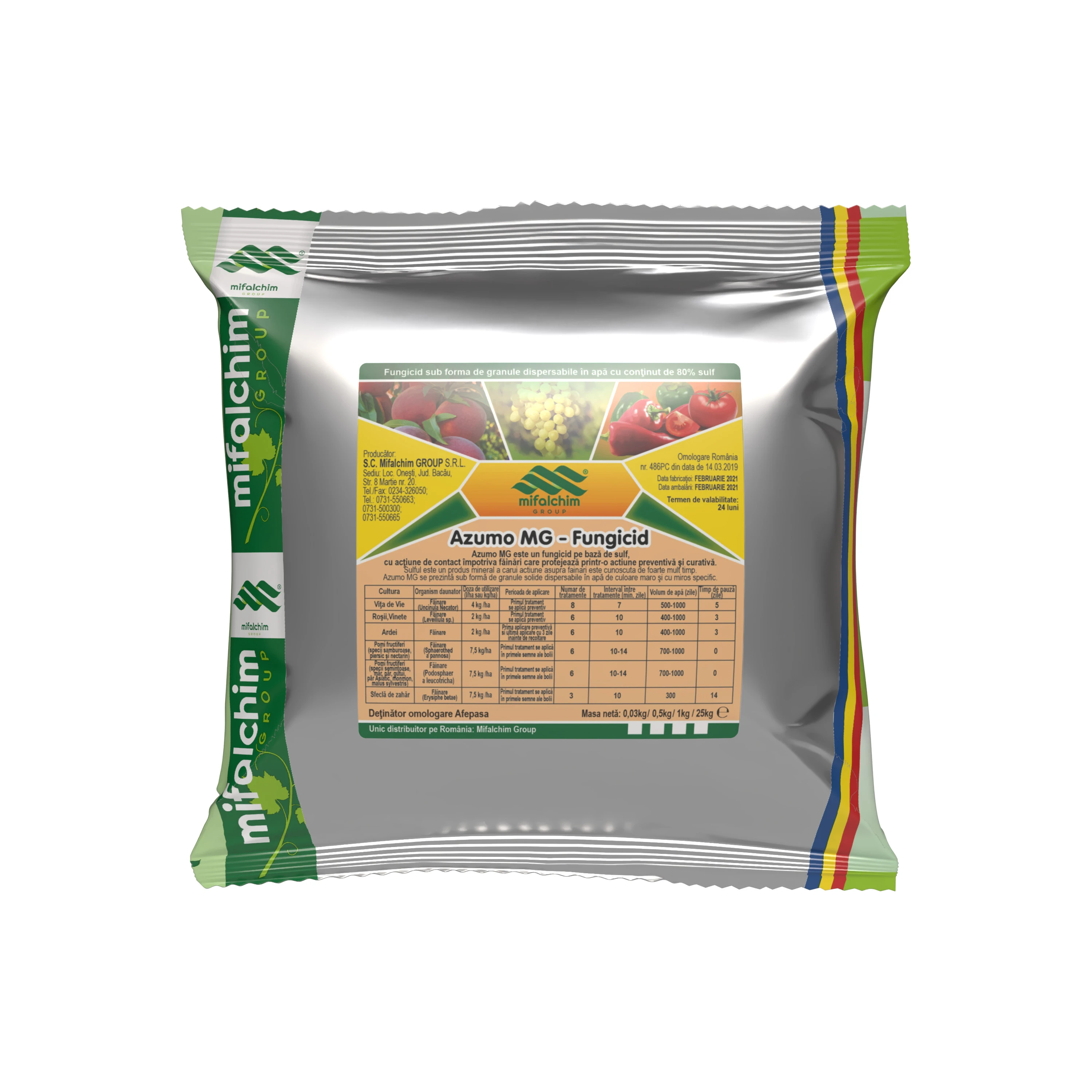 Fungicid Azumo, 500 g, Combatere Fainare