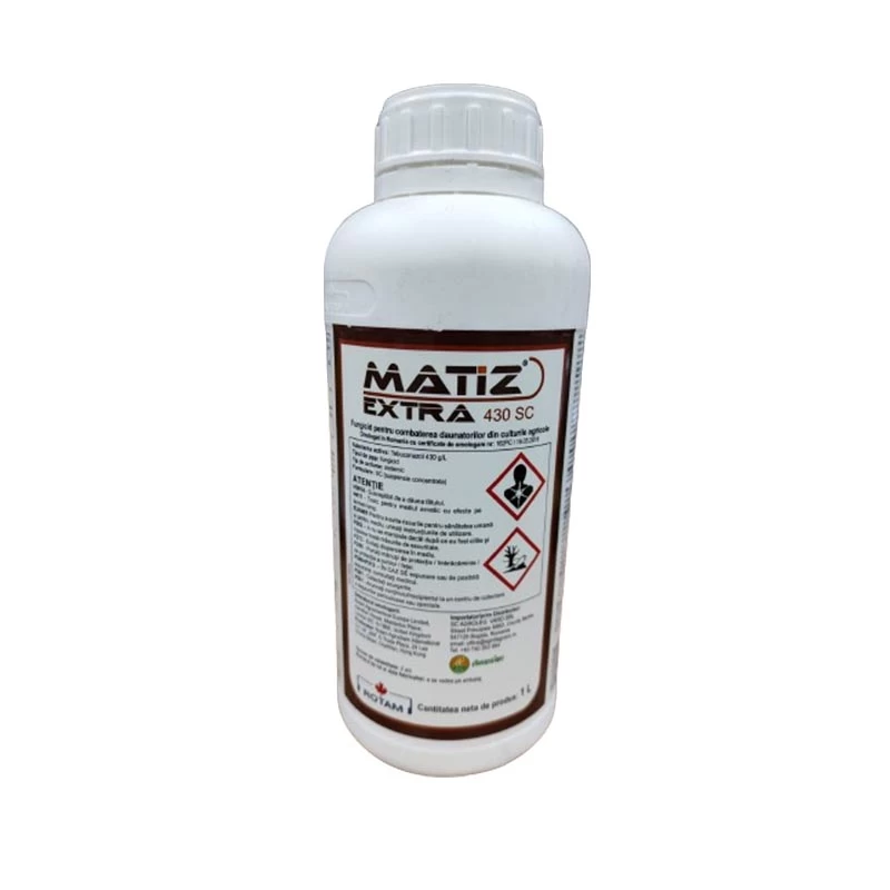 Fungicid Matiz EXTRA 430 SC - 1 Litru, tebuconazol, cereale, paioase, rapita