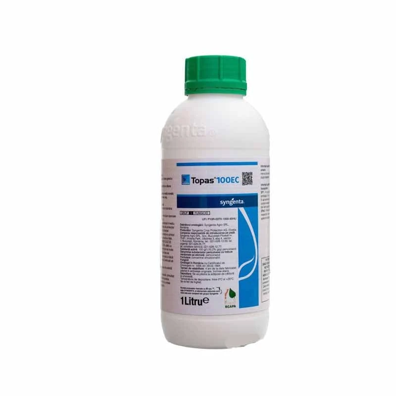 Fungicid TOPAS 100EC - 1 Litru, Syngenta, Sistemic, Fainare