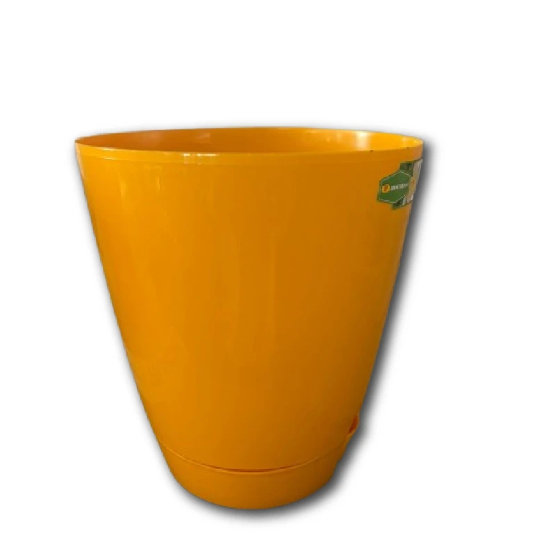 Ghiveci decora 4 galben - 6 Litri