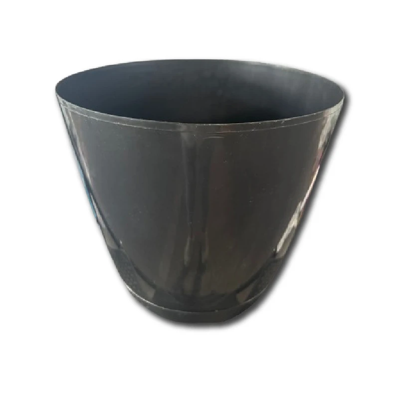 Ghiveci decora 6 negru, 15 Litri