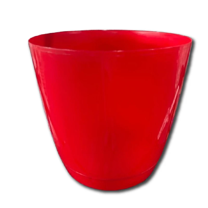 Ghiveci decora 6 rosu, 15 Litri