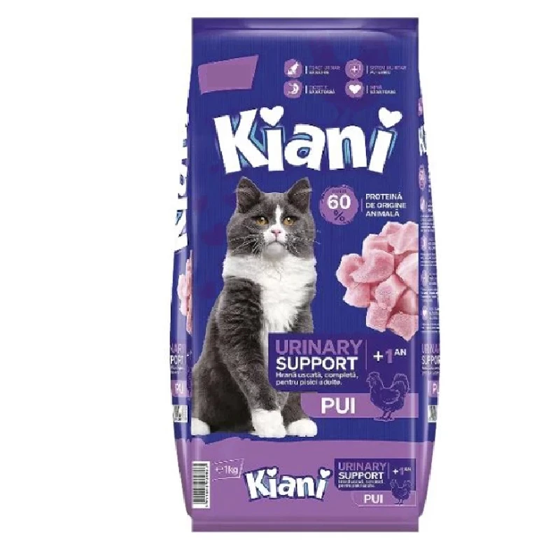 Hrana pisici, Kiani CAT, URINARY SUPPORT, PUI, 8kg