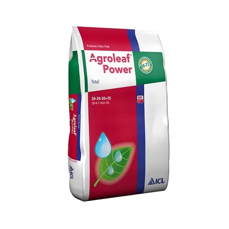Ingrasamant Agroleaf Power 20-20-20+ME - 15 kg