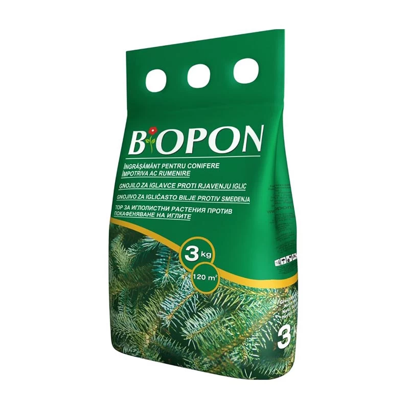 Ingrasamant CONIFERE BioPon, anti ingalbenire - 3kg