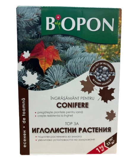 Ingrasamant CONIFERE toamna BioPon, 1 kg