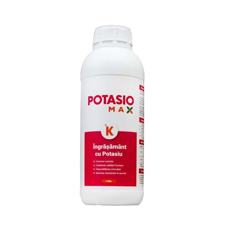 Ingrasamant cu potasiu POTASIOMAX - 1 Litru, Legume, Fructe