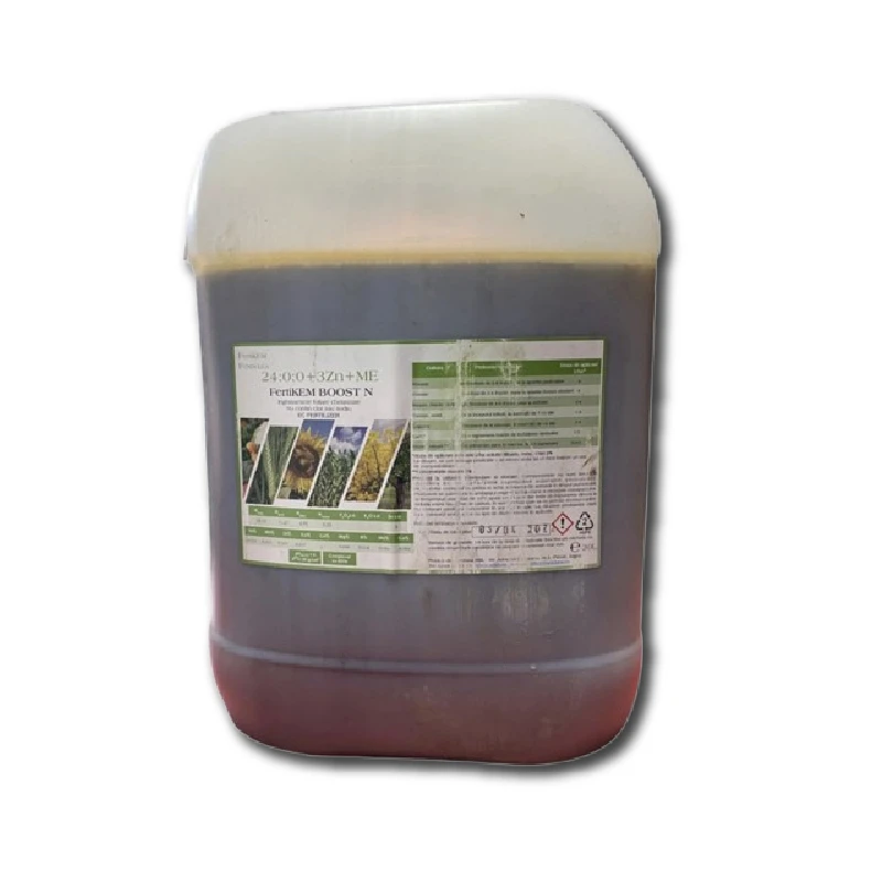 Ingrasamant FERTIKEM BOOST N 24-0-0+3ZN+ME - 20 Litri, Profesional