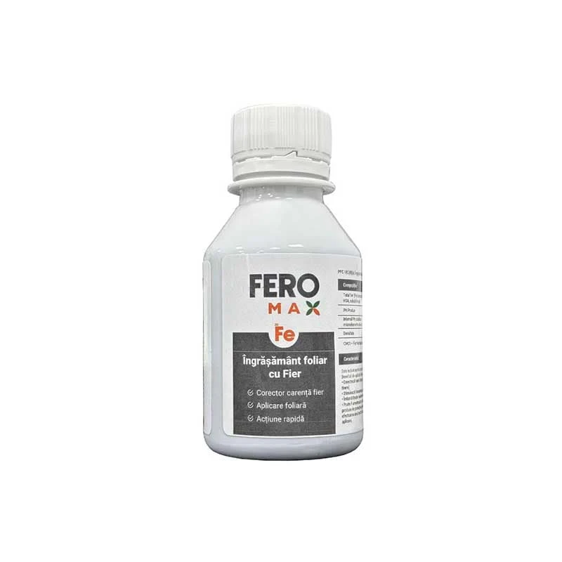 Ingrasamant foliar cu fier Feromax - 100ml, Fructe, Legume, Vita de vie