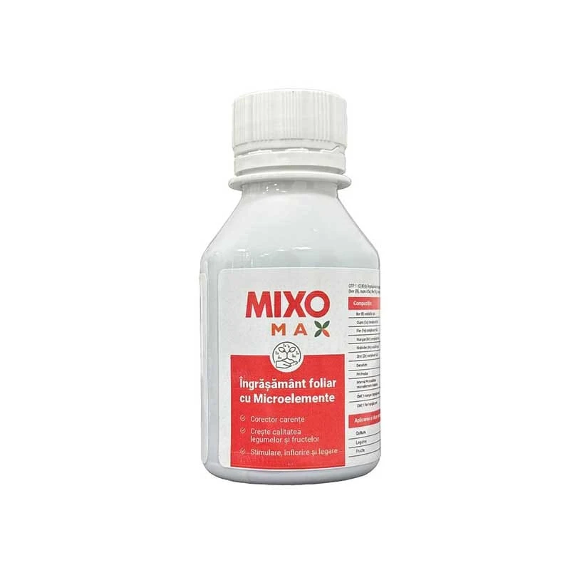Ingrasamant foliar cu microelemente Mixomax - 100ml, Legume, Porumb, Cereale