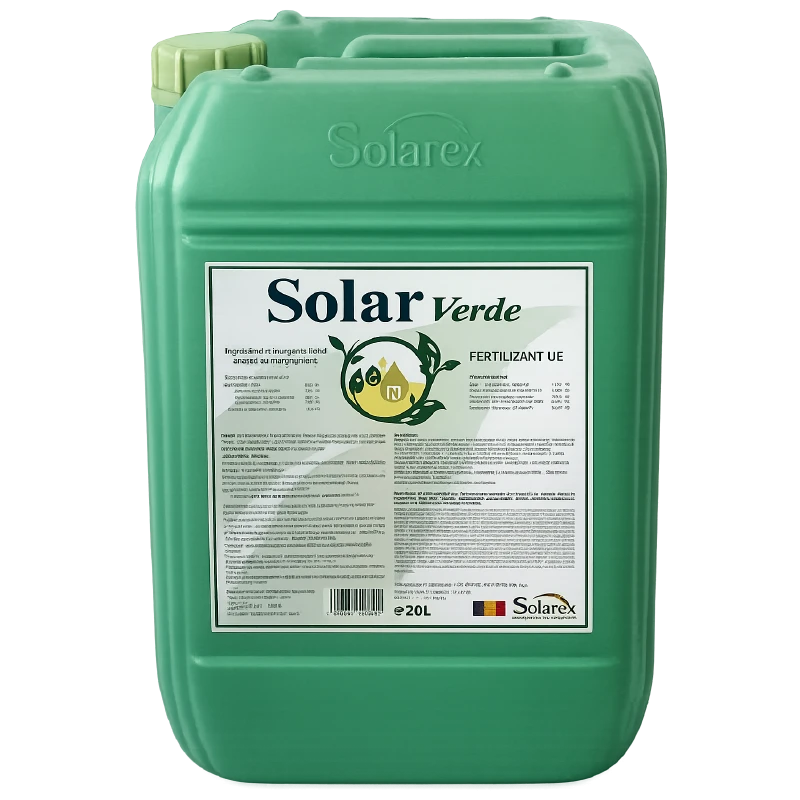 Ingrasamant foliar SOLAR VERDE - 20 Litri, Azot Lichid, Toate Culturile