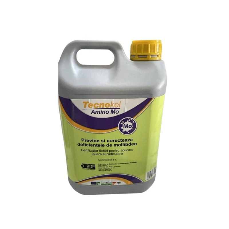 Ingrasamant foliar Tecnokel Amino MO - 5 Litri, Molibden, Aminoacizi