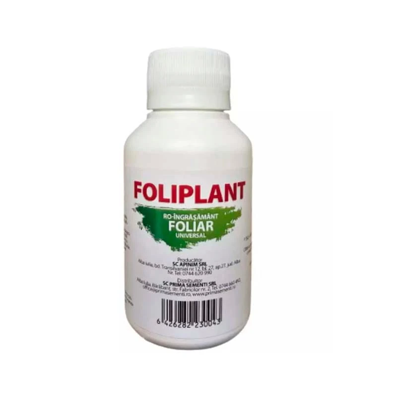 Ingrasamant foliar universal FOLIPLANT, 100 ml