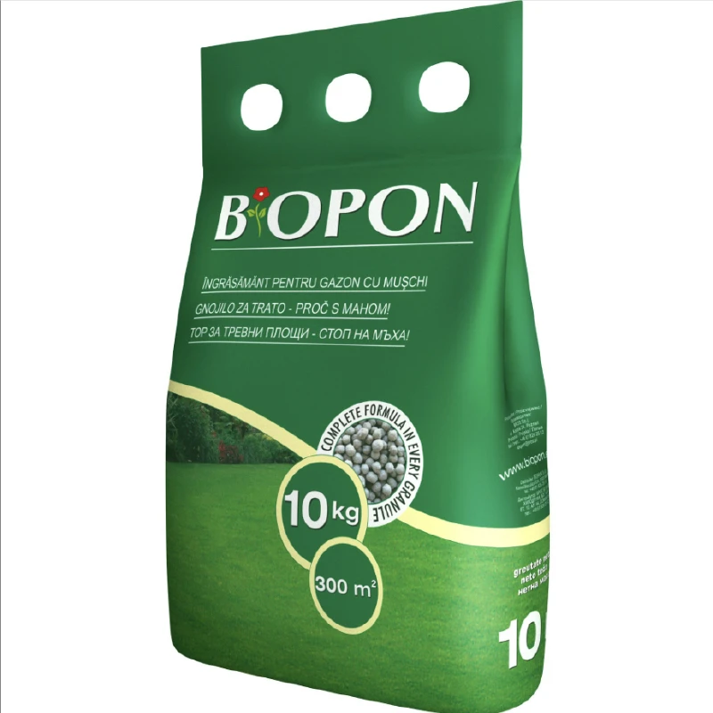 Ingrasamant Gazon cu Muschi, Biopon - 10 kilograme