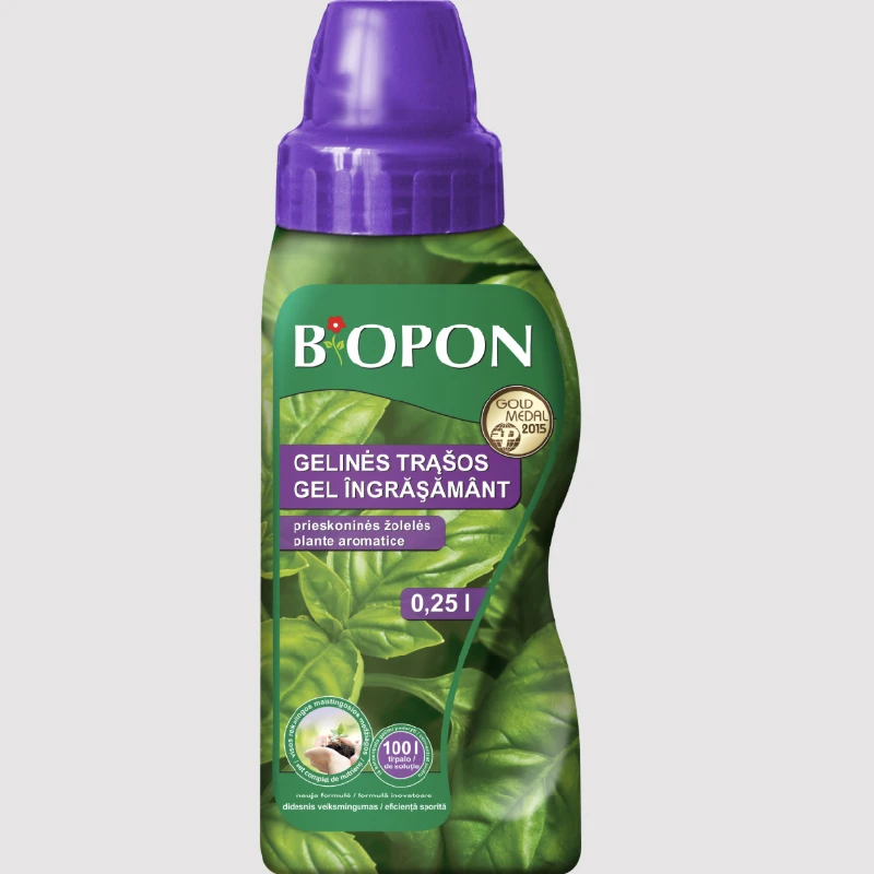 Ingrasamant gel plante aromatice BioPon - 250 ml