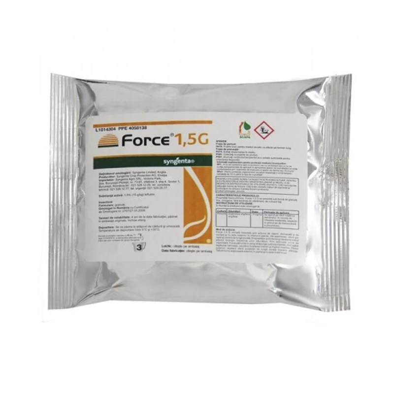 Insecticid Force 1.5G - 450g, Syngenta, Porumb, Contact