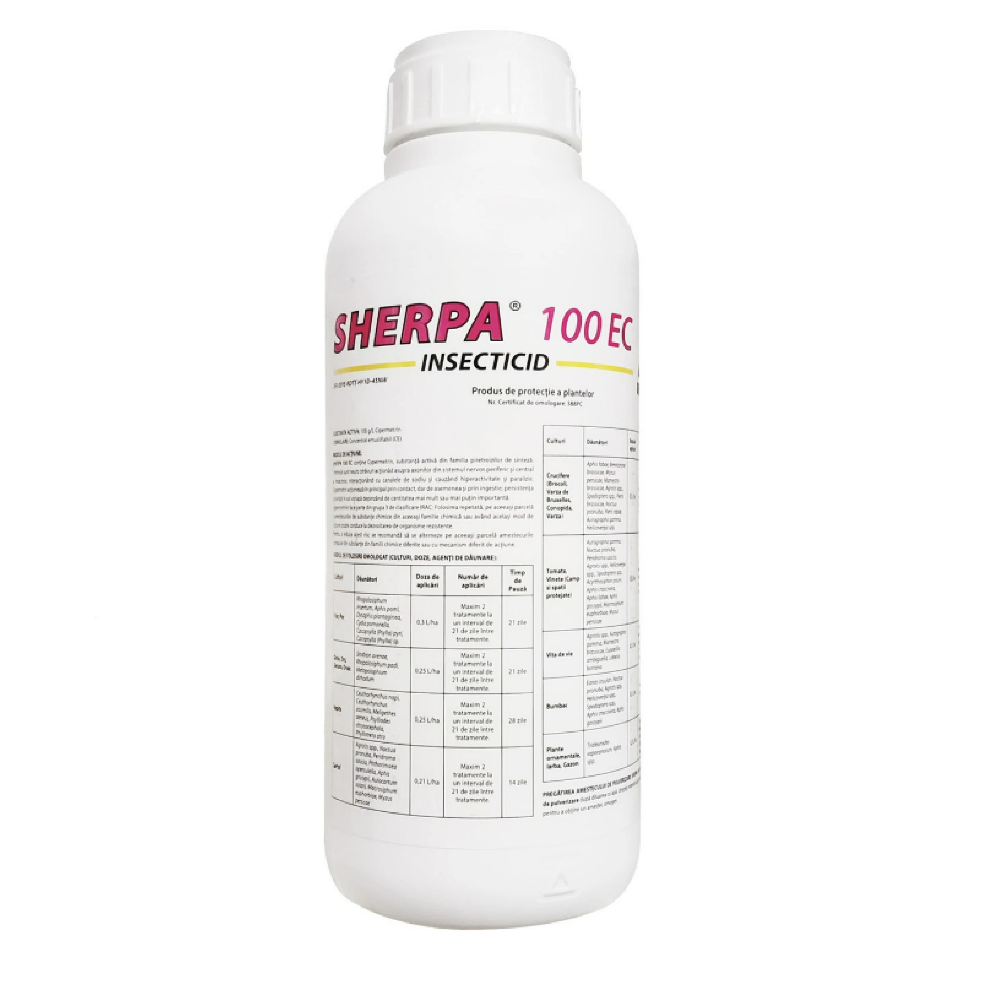 Insecticid SHERPA 100 EC - 1 Litru, contact