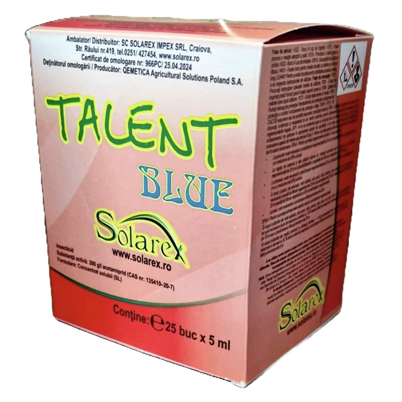 Insecticid Talent Blue, Solarex - 5 ml