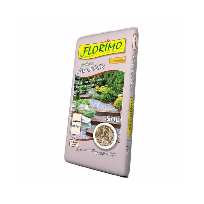 Mulci decorativ din lemn, Florimo, Maro, 50 Litri