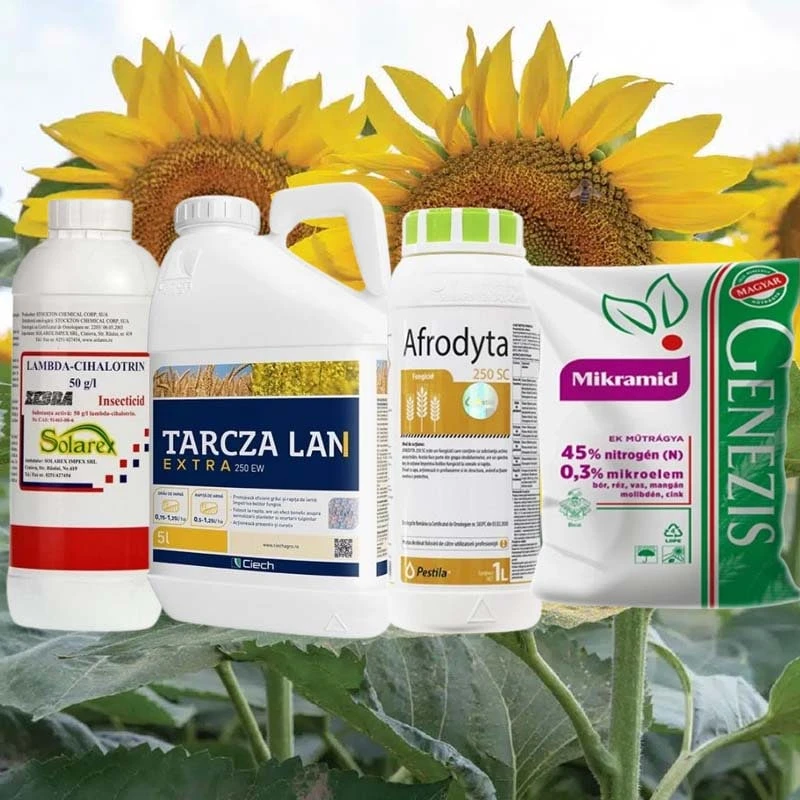 Pachet Tehnologic Floarea Soarelui, 5 Hectare