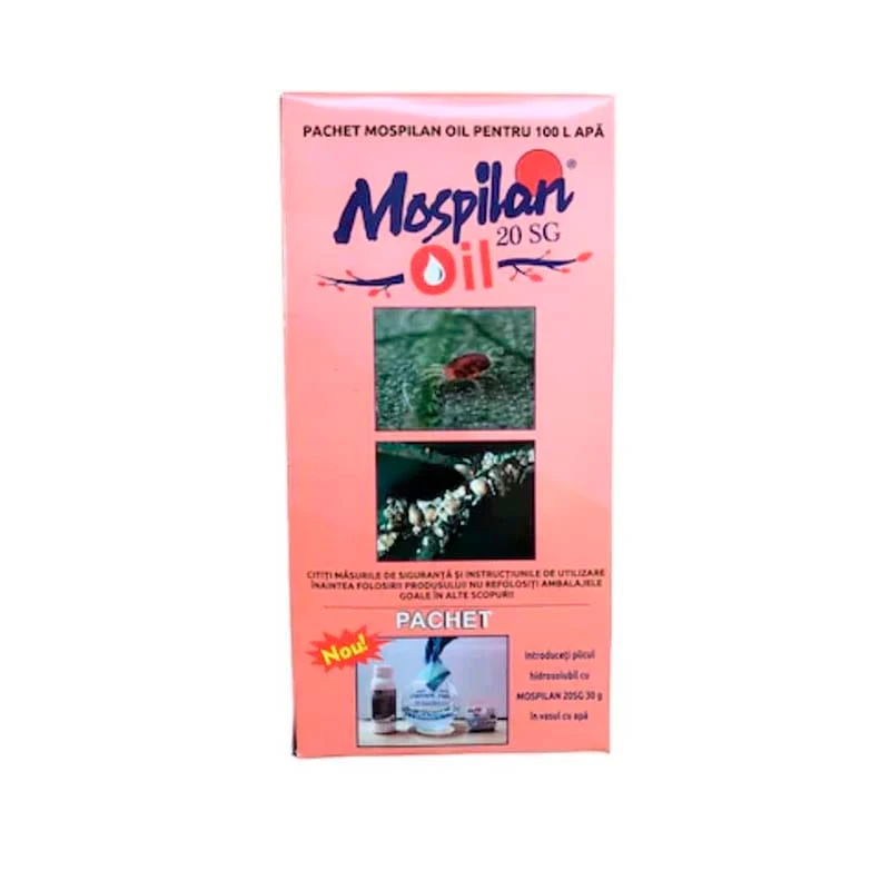 Pachet tratament pomi MOSPILAN OIL, 100L apa