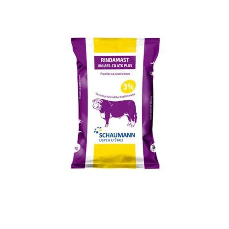 Premix bovine, Rindamast Uni ASS-CO, 1 kg, Vrac