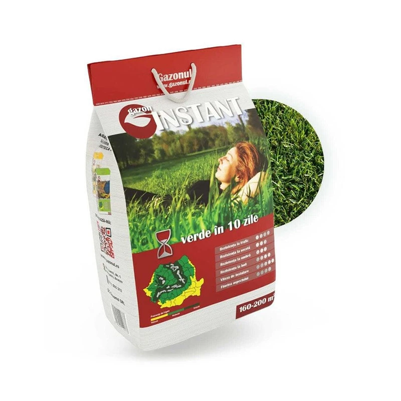 Seminte de gazon Instant, 4 kg