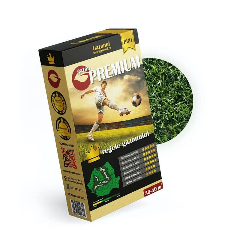 Seminte de gazon Premium, Cutie 750 g