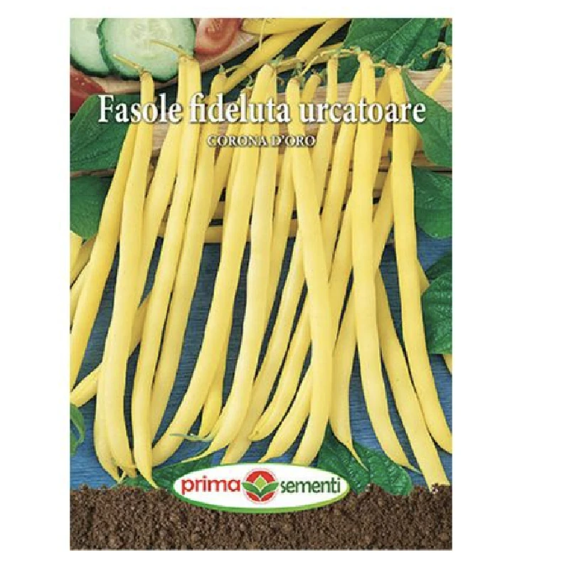 Seminte fasole urcatoare Corona D’ Oro, PrimaSementi - 70 grame