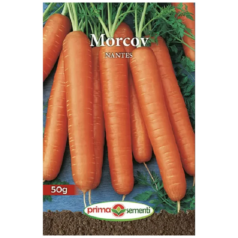 Seminte Morcov Nantes, 50g, Prima Sementi