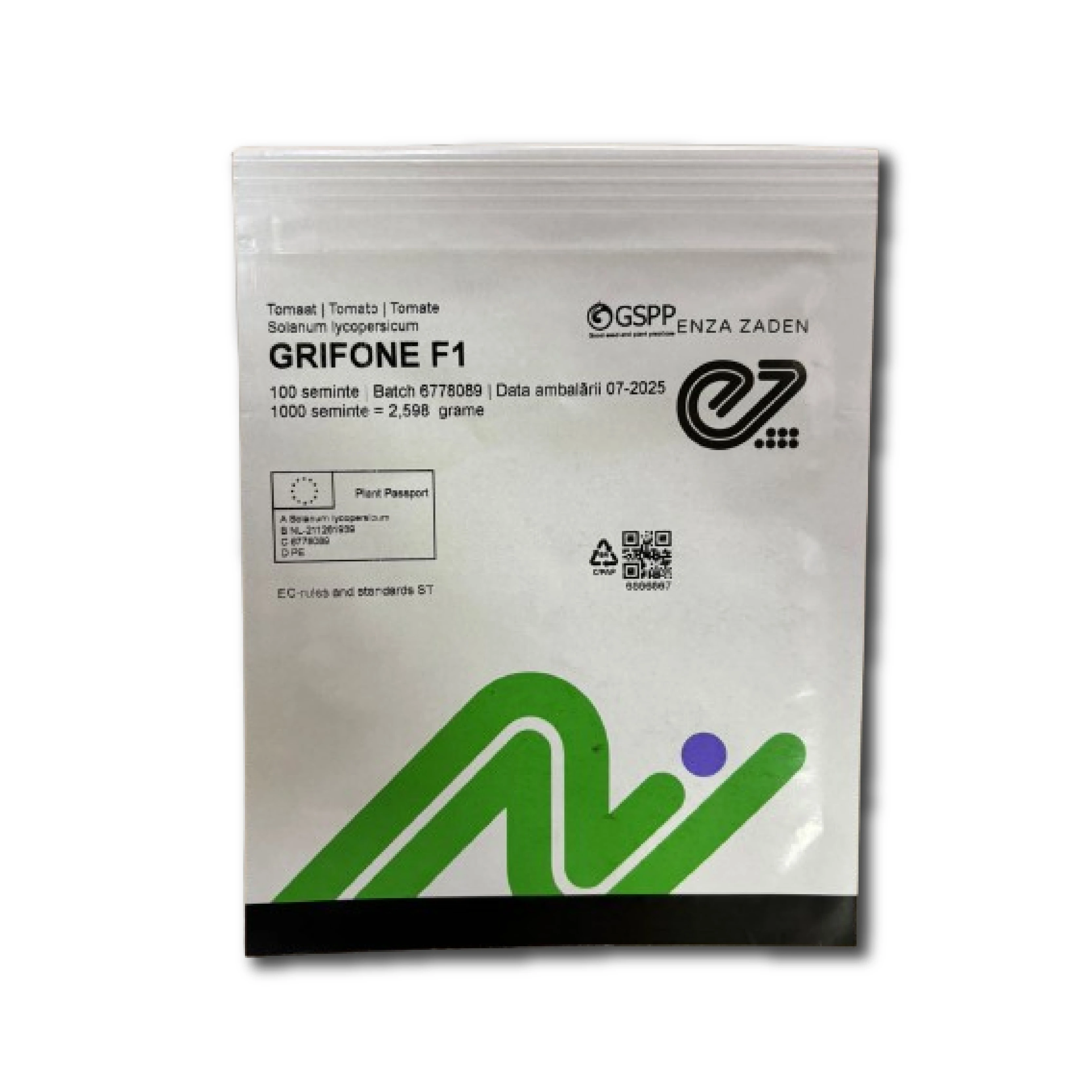 Seminte Tomate GRIFONE F1, Enza Zaden, 100 seminte