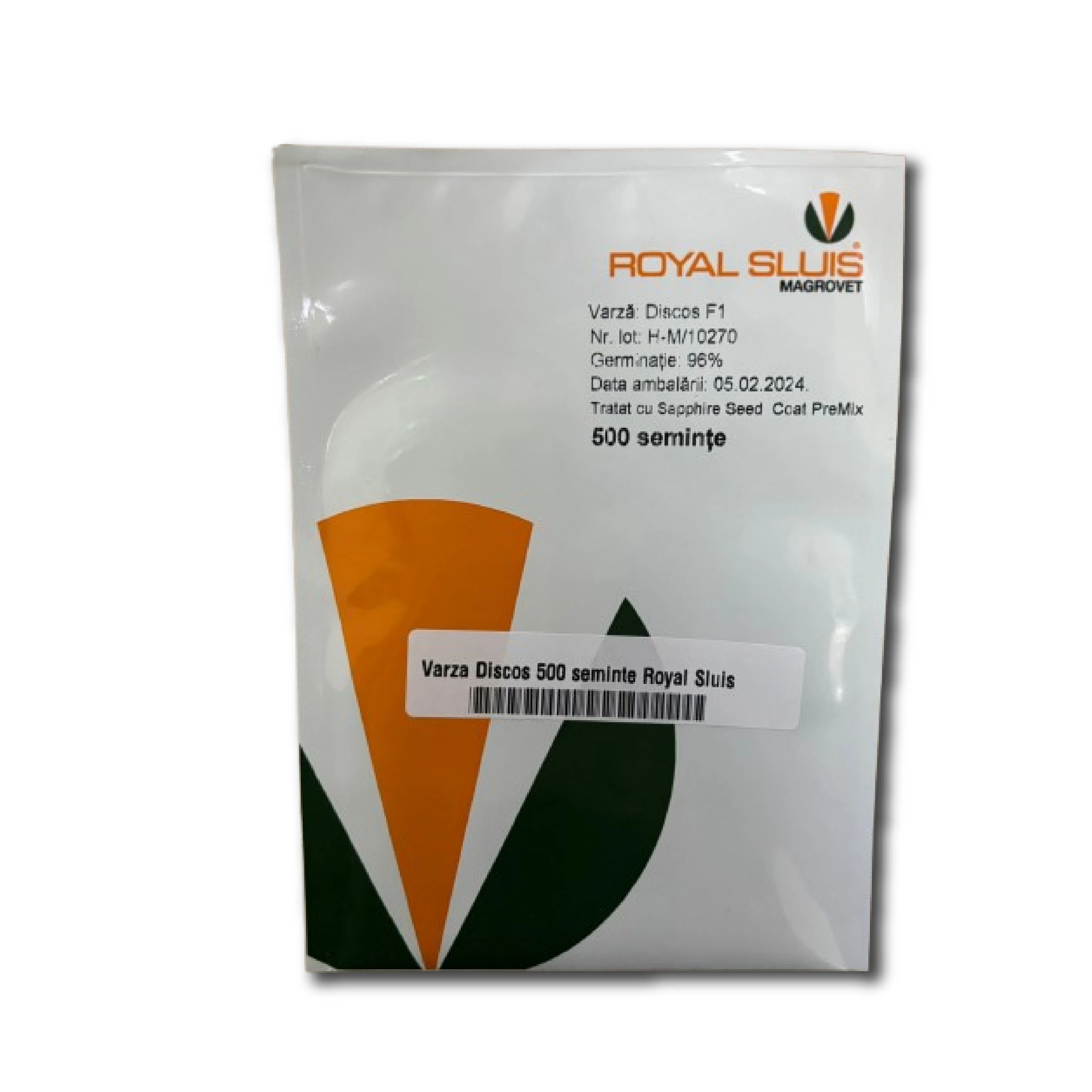 Seminte Varza DISCOS F1, Royal Sluis, 2.500 seminte