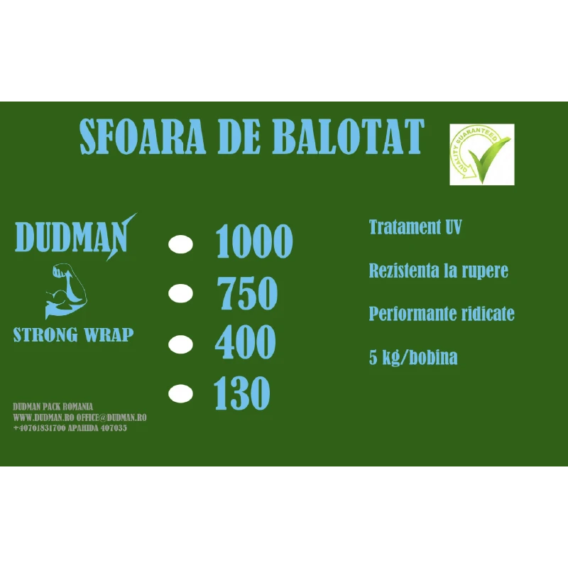 Sfoara de balotat Dudman 1000