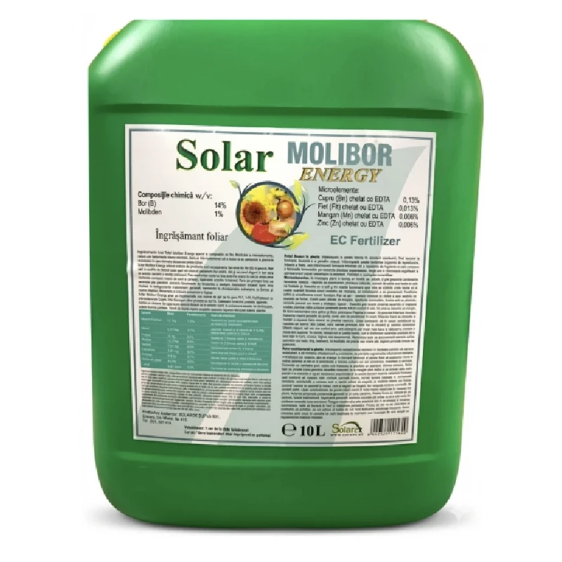 Solar Molibor Energy, 10 Litri