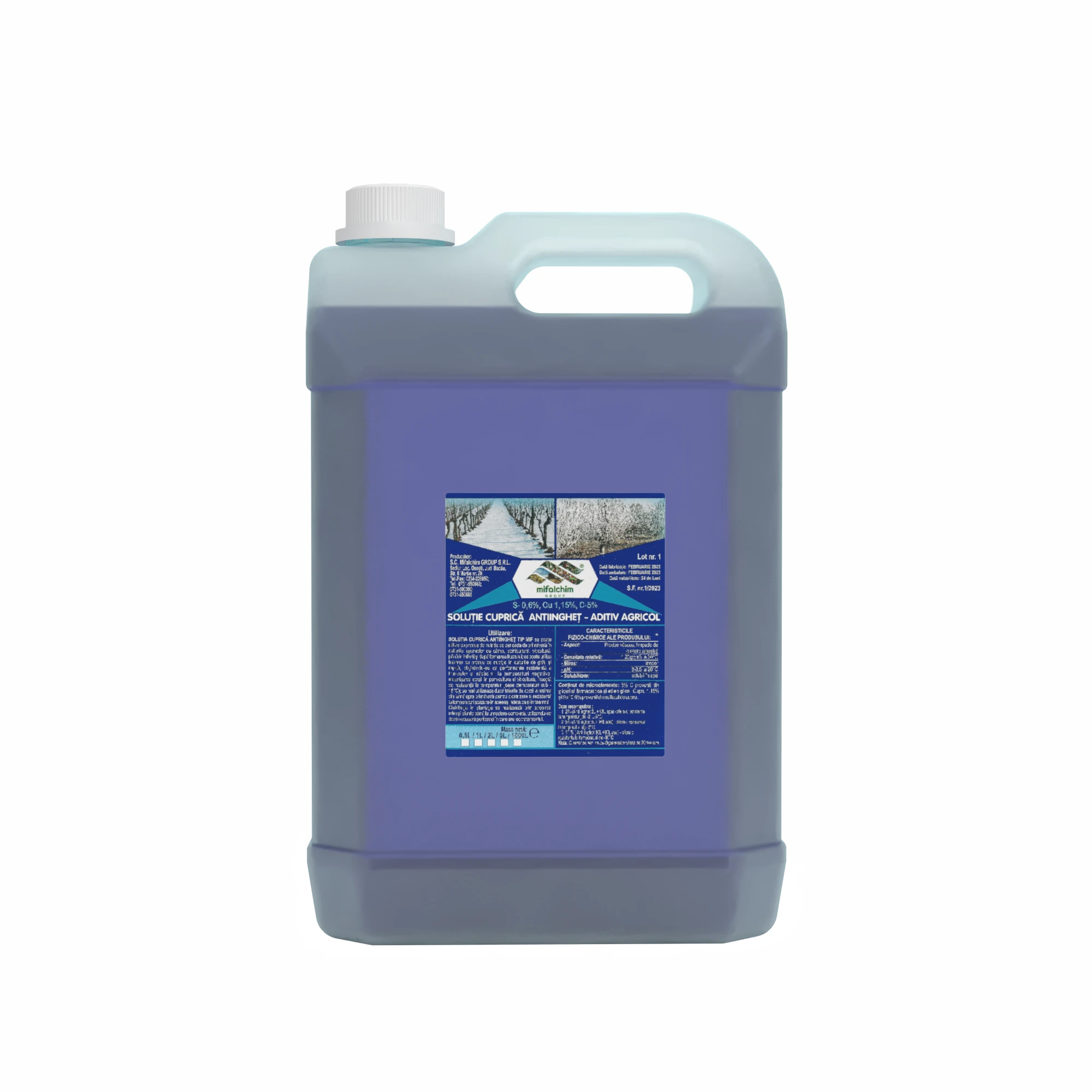 Solutie Cuprica Anti inghet Tip MIF, 5 Litri