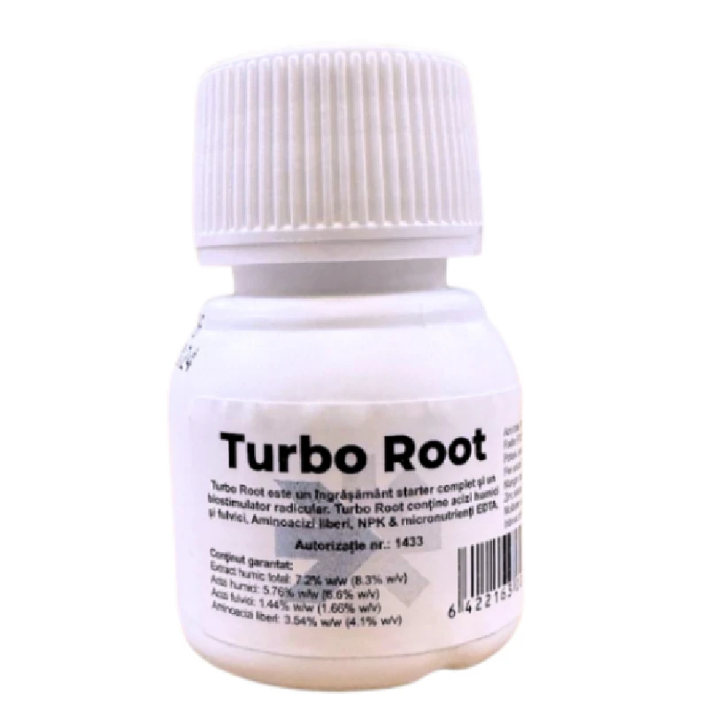 Stimulator de inradacinare TURBO ROOT - 25 ml, Vitana, Acizi humici si fulvici